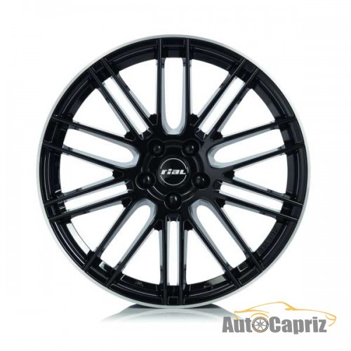 Диски Rial Kibo diamond-black lip polished R18 W8 PCD5x112 ET42 DIA70.1